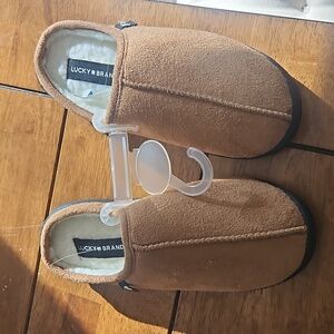 Lucky Brand Tan Slippers ⭐️ NWT ⭐️